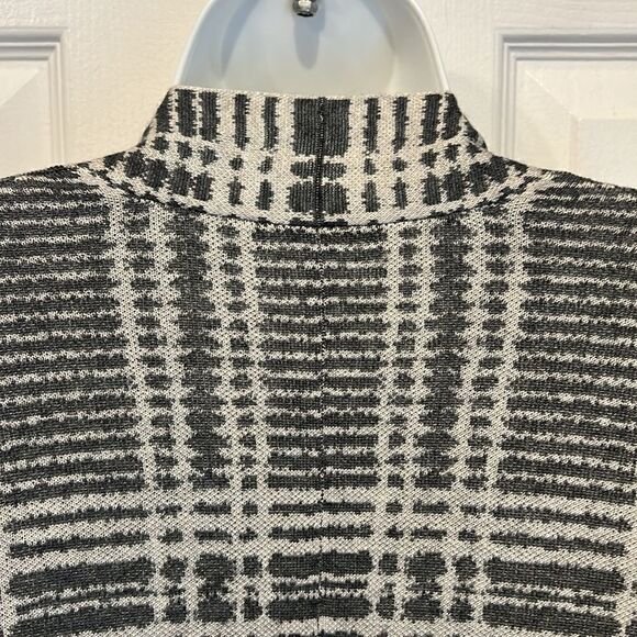 Eileen Fisher 2 Tone Grey Open Face Cardigan Size XS - Picture 6 of 10